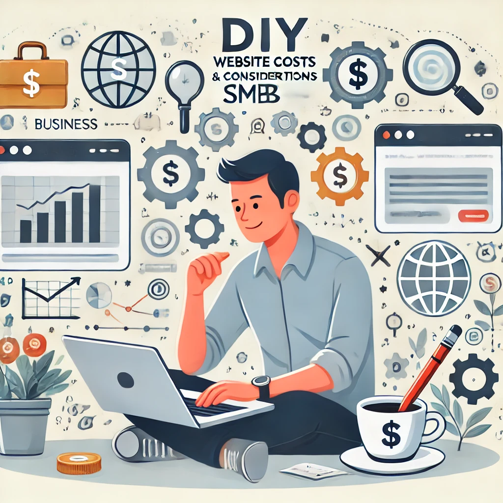 Navigating the Costs of DIY Website Design for SMBs